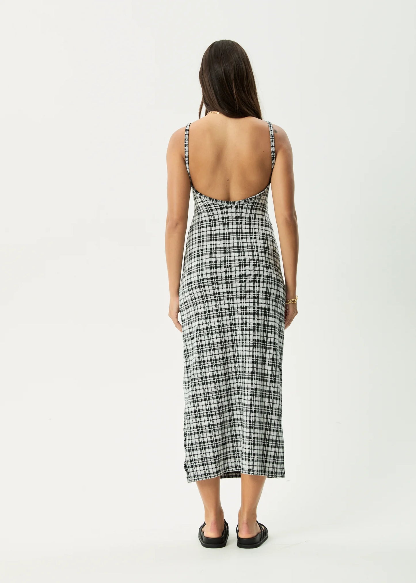 Blair Maxi Dress - Black/White