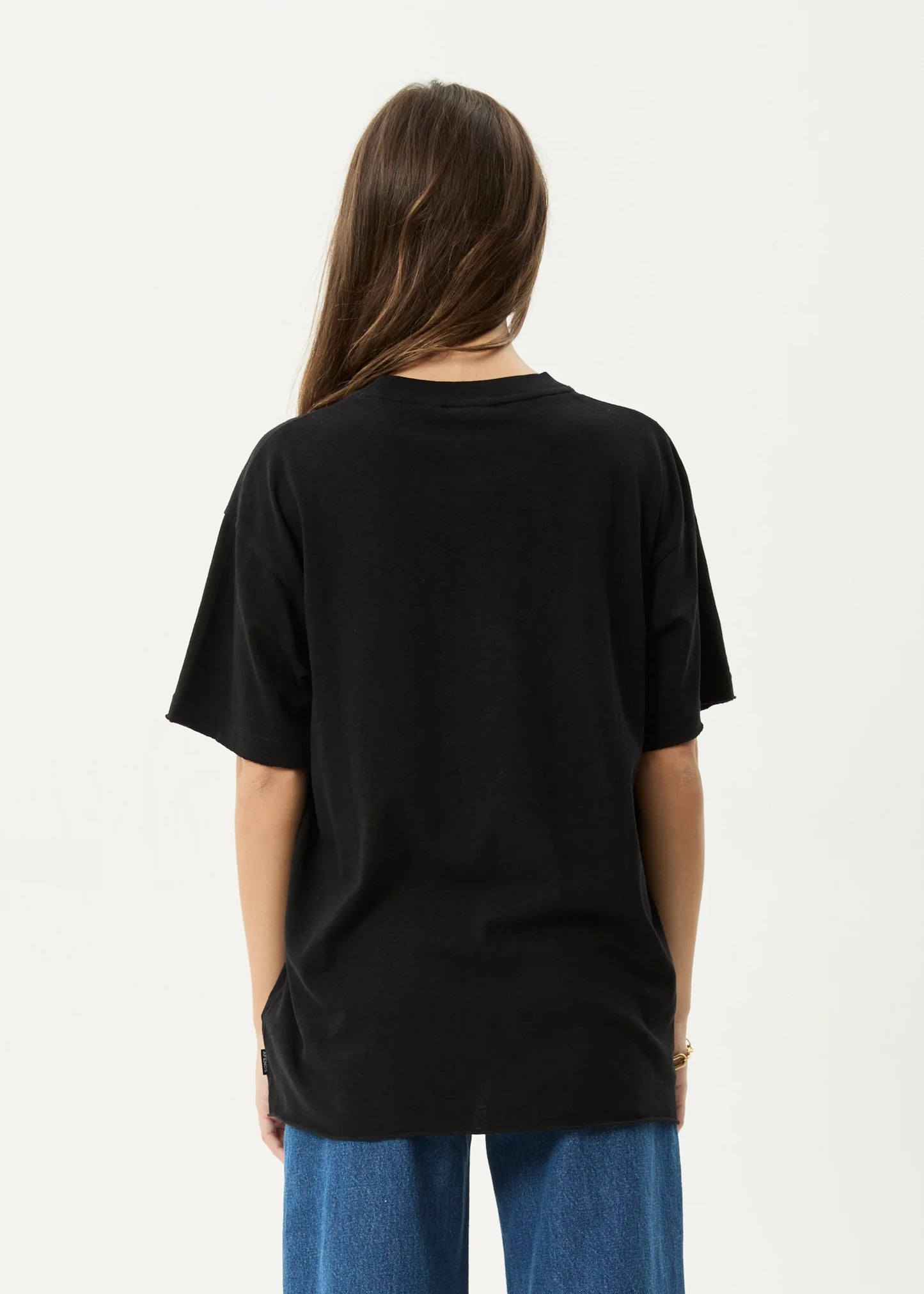 Horsegirl Oversized Tee - Black