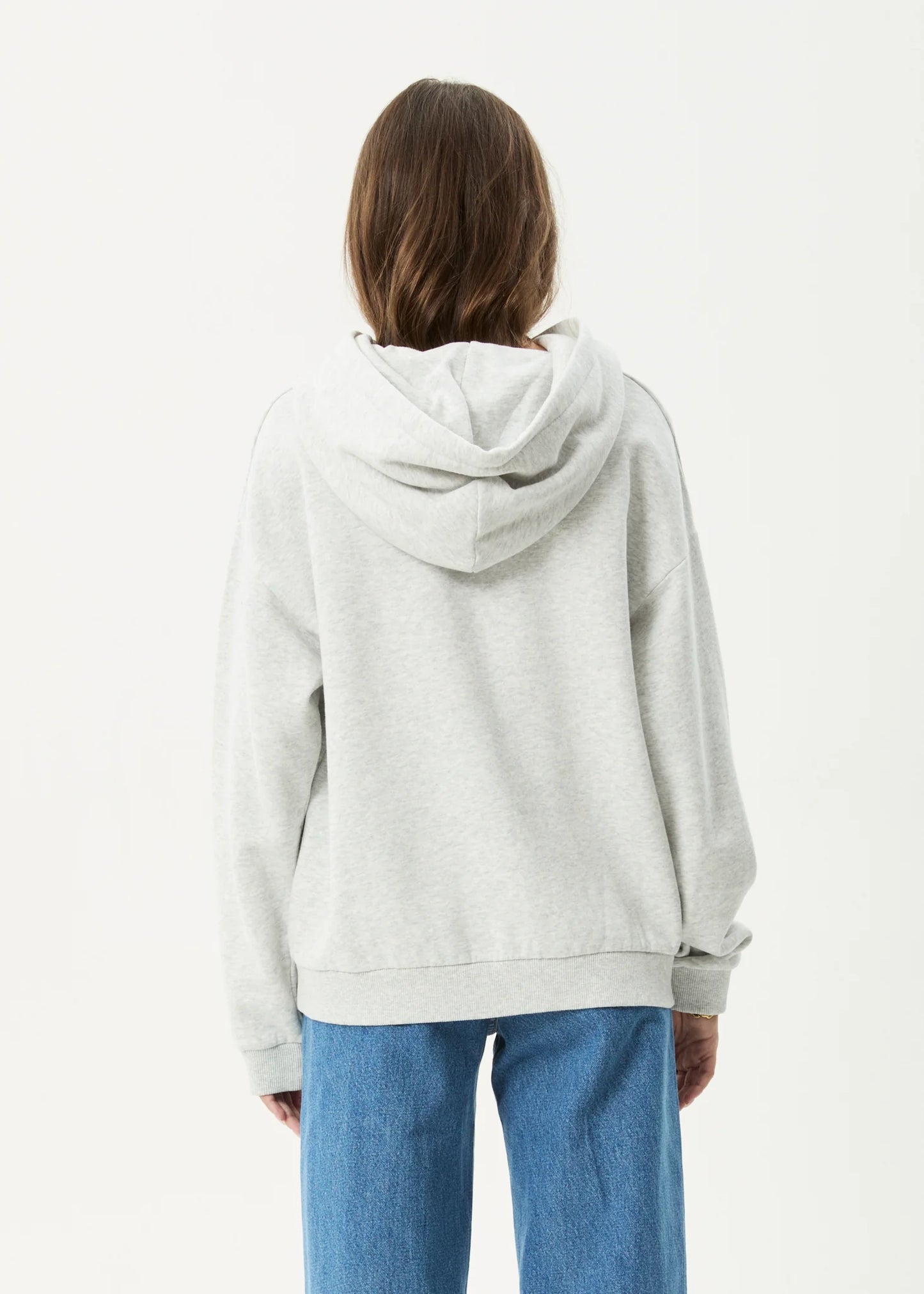 Cosmic Cow Hoodie - Grey Marle