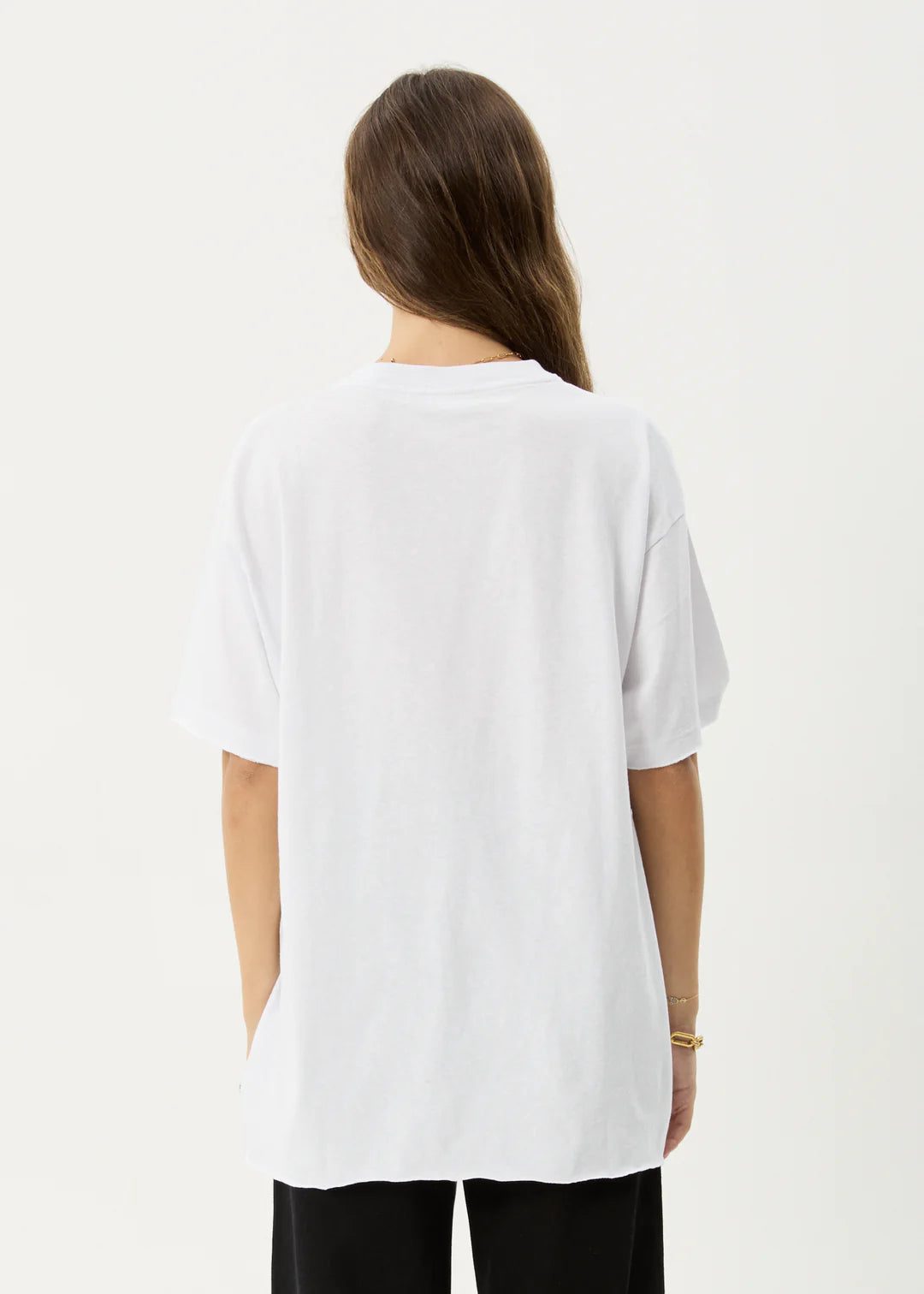 Dark Heaven - Hemp Oversized Tee - White