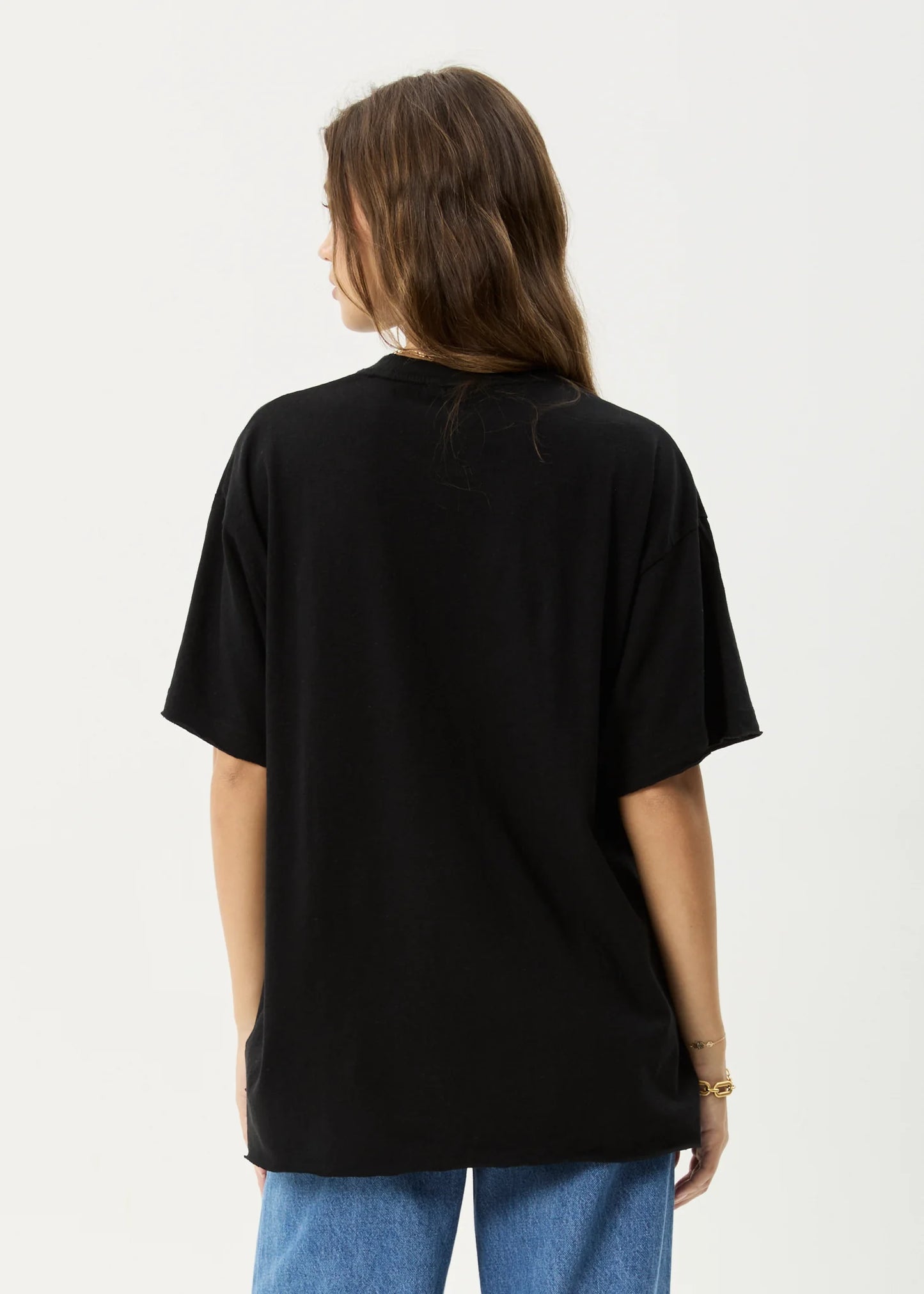Shield Maiden Oversized Tee - Black