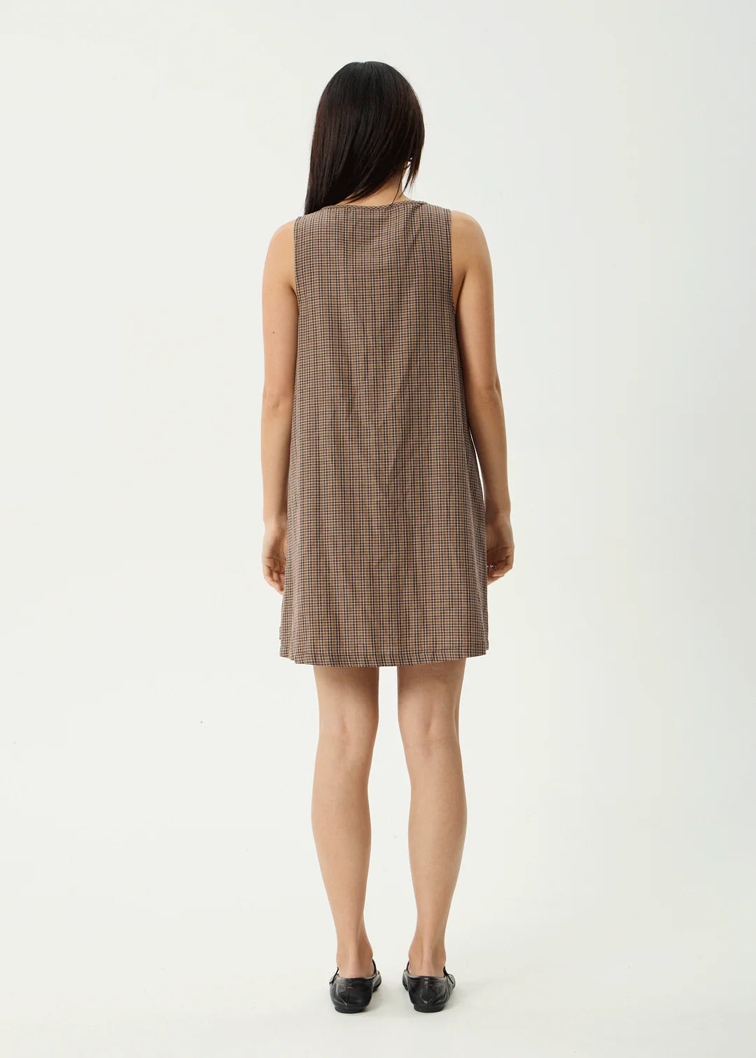 Hometown Michi - Mini Dress - Coffee