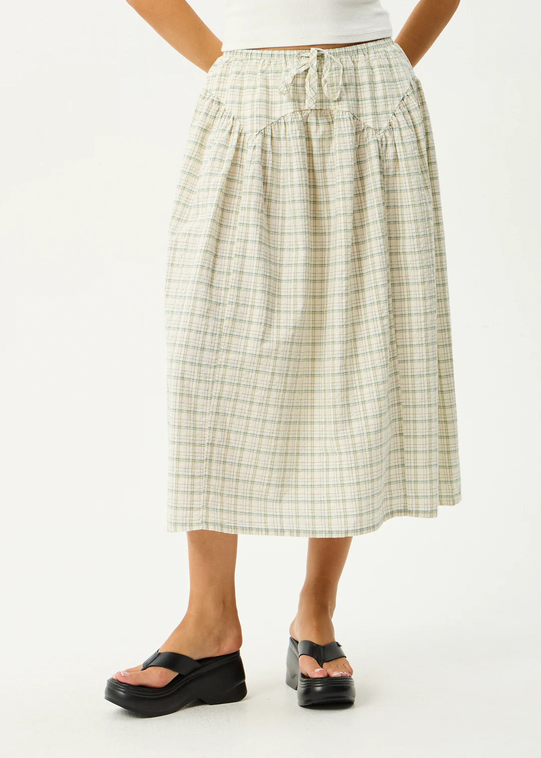 Legacy - Check Midi Skirt - Boa Check