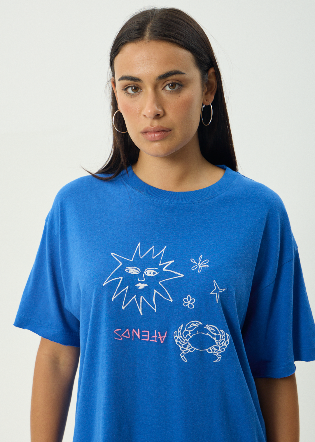 Sunbake - Oversized Tee - Marina