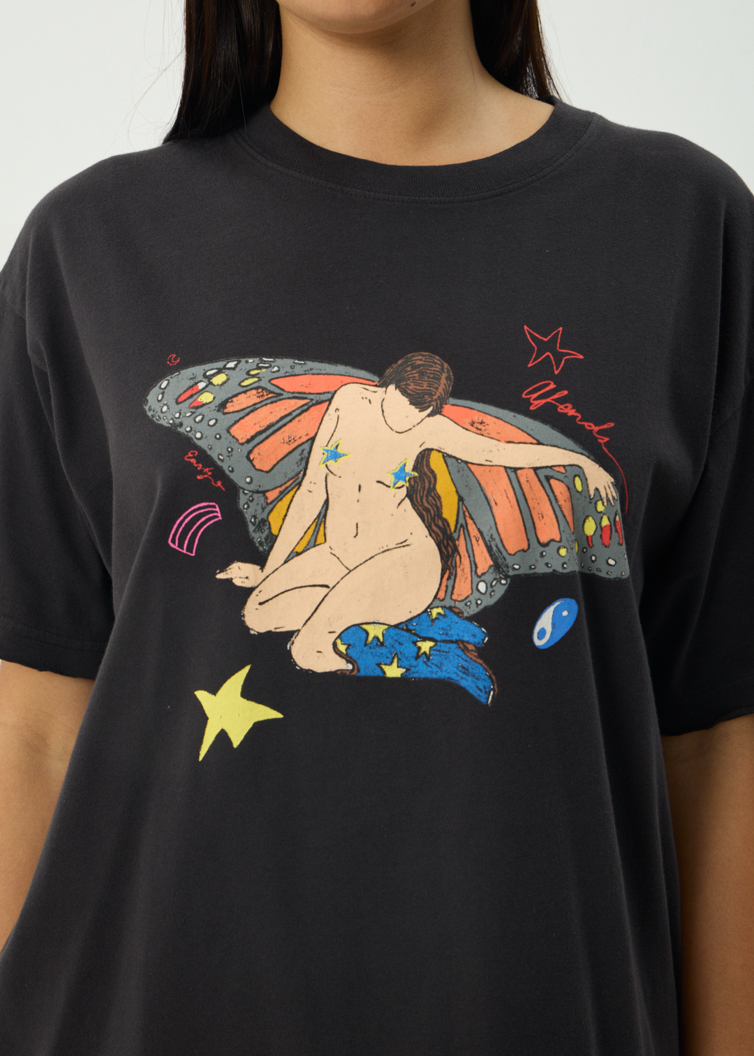 Easty - Oversized Tee - Black