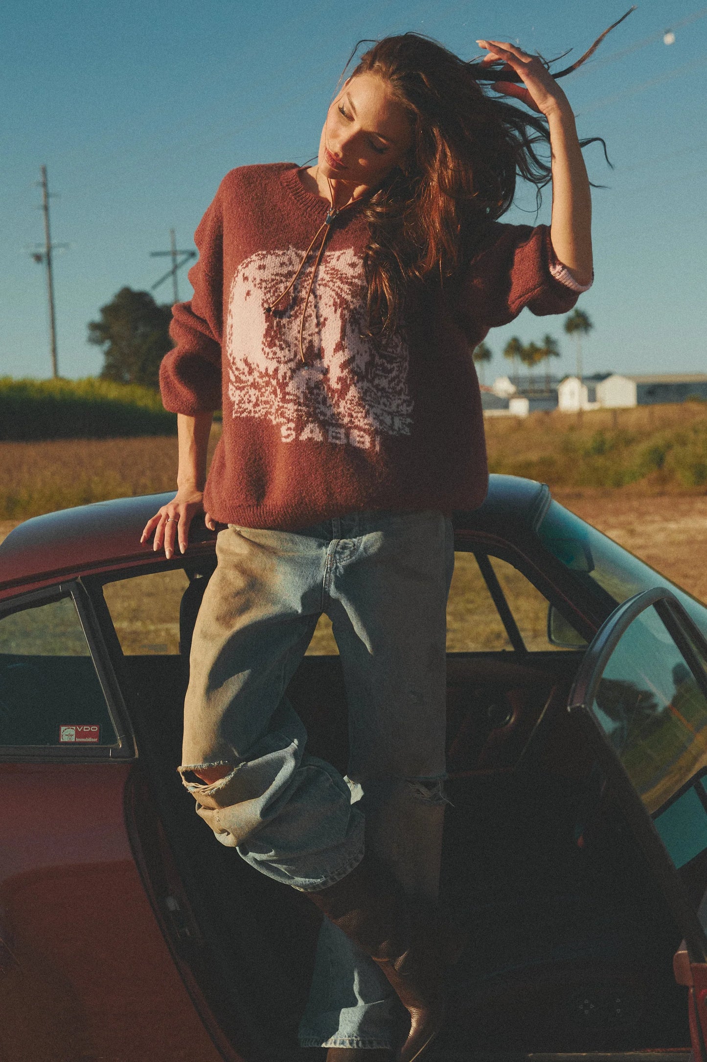 Who the Buck Cares Knit Jumper
