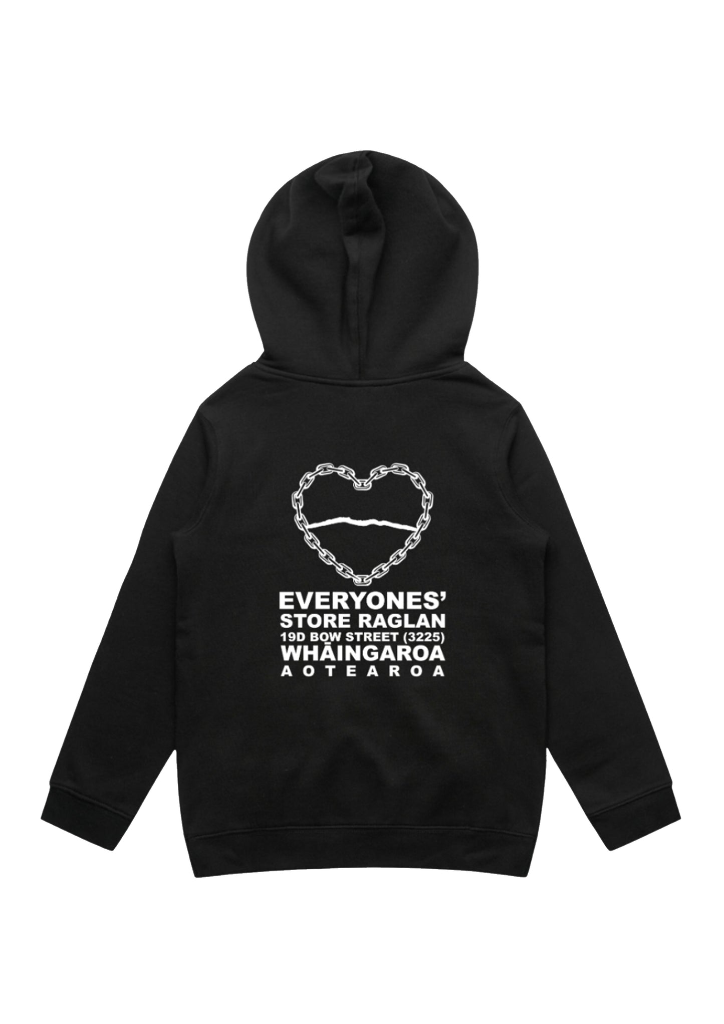 Kids Karioi Hood - Black