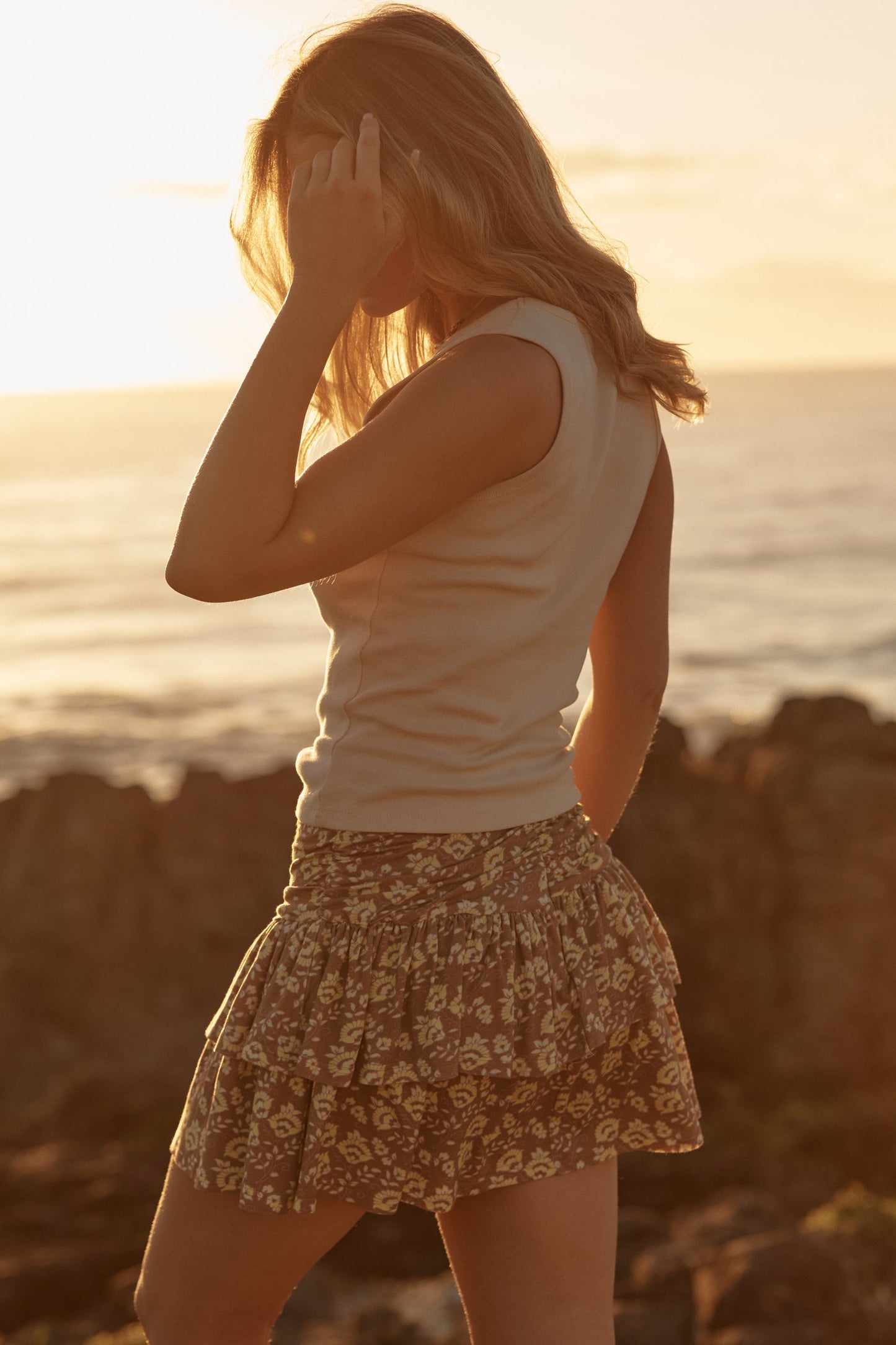 The Long Time No Sea Tank - Cream