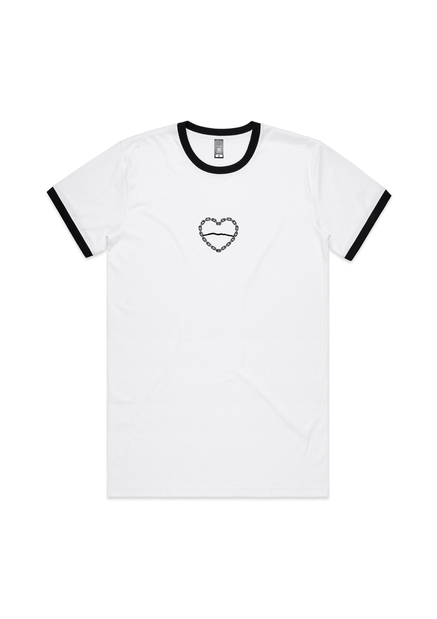 Karioi Ringer Tee - White