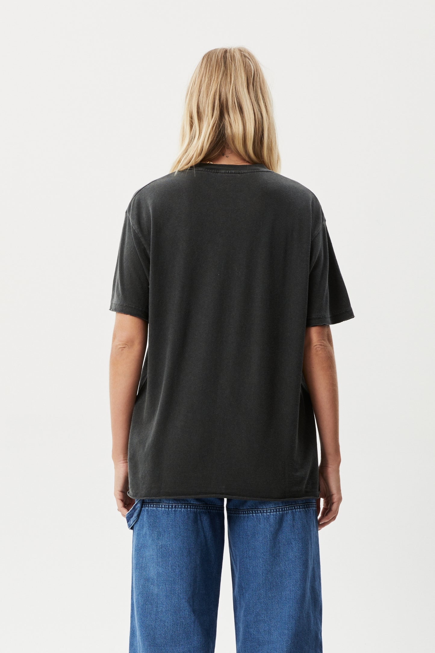 Slay - Hemp Oversized T-Shirt - Stone Black