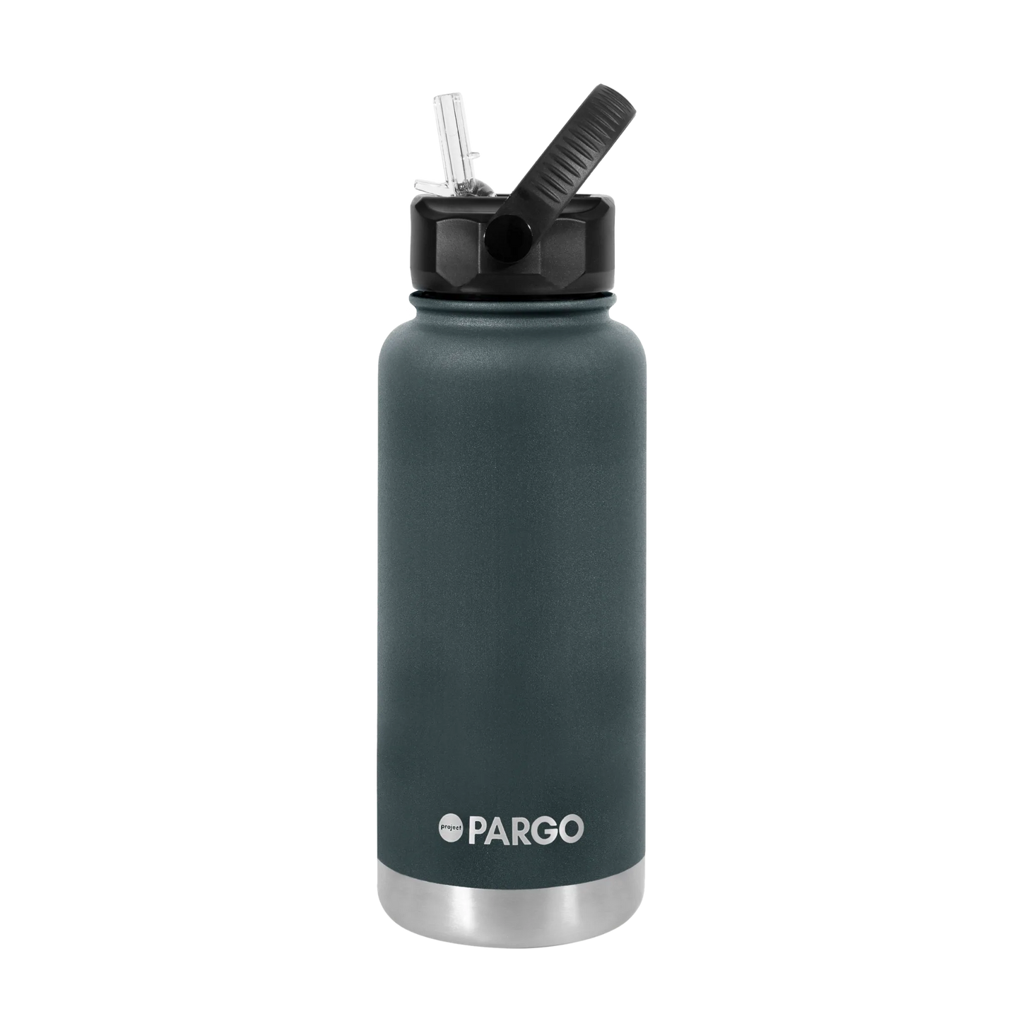 950ml Pargo Bottle - Straw Lid - BBQ Charcoal
