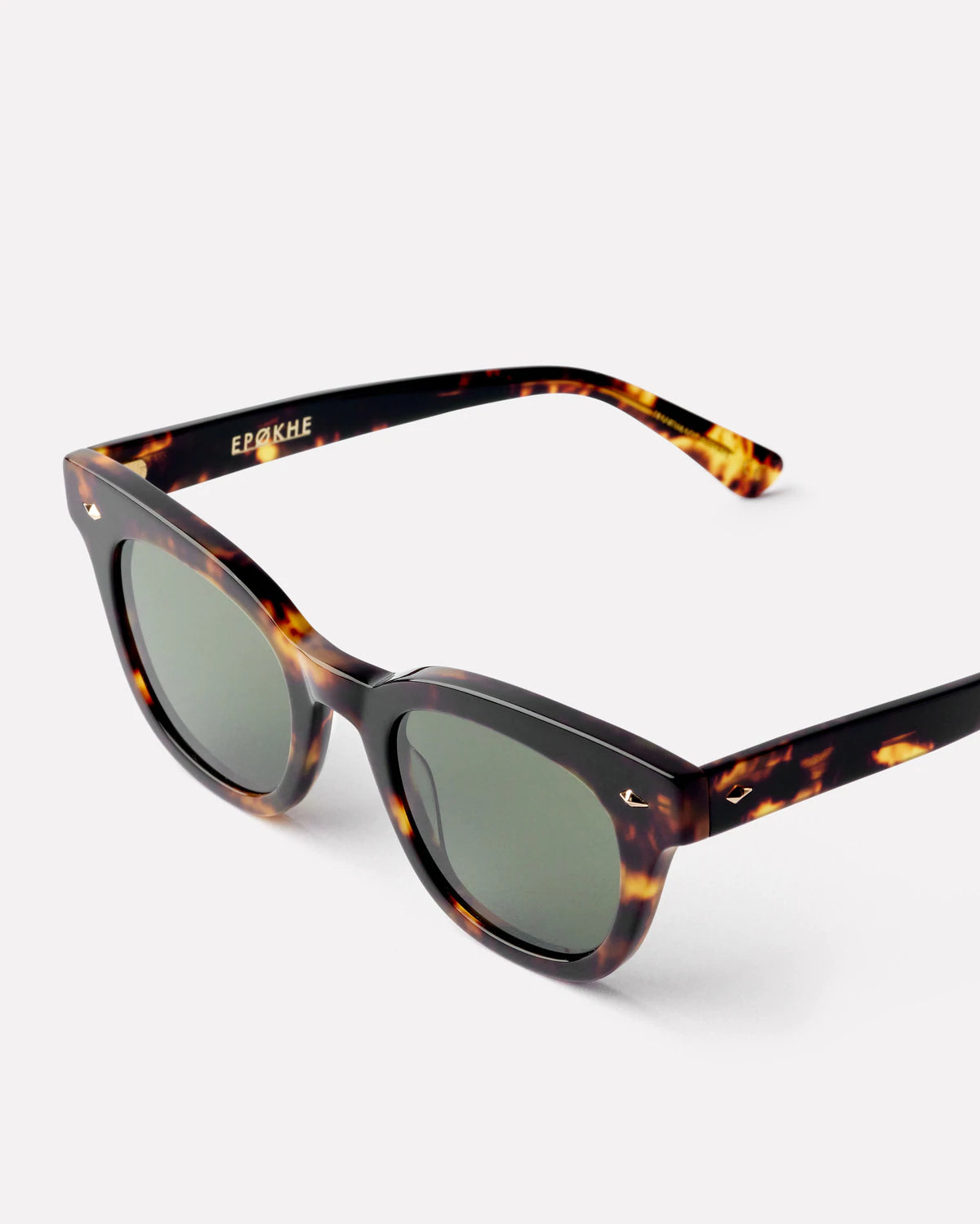 Dylan - Tortoise Polished / Green Polarised