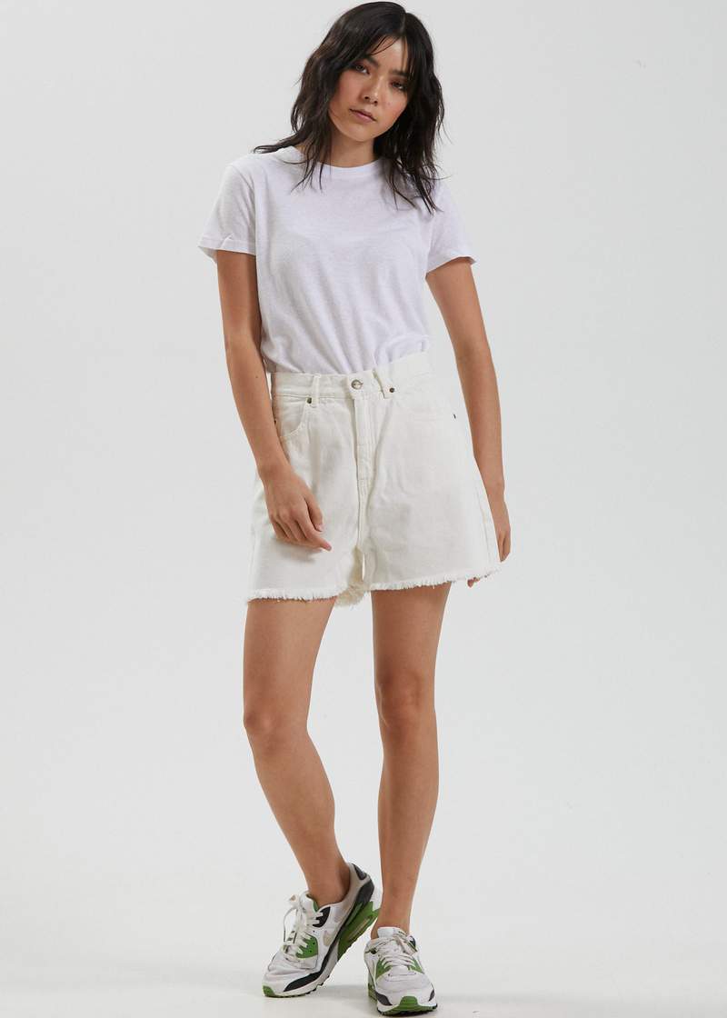 Hemp Basics - Standard Fit Tee - White