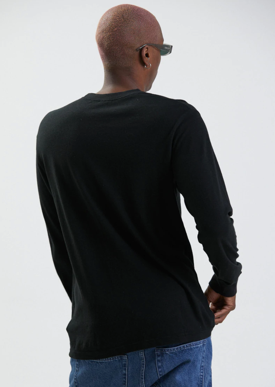 Essential Hemp Long Sleeve - Black
