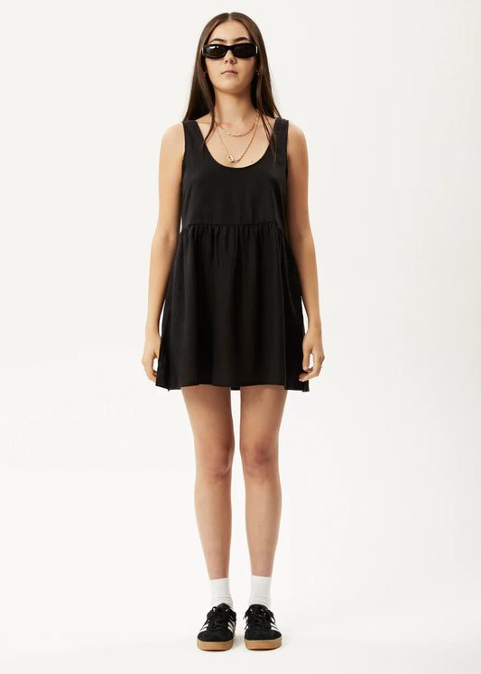 Jesse - Hemp Mini Dress - Black