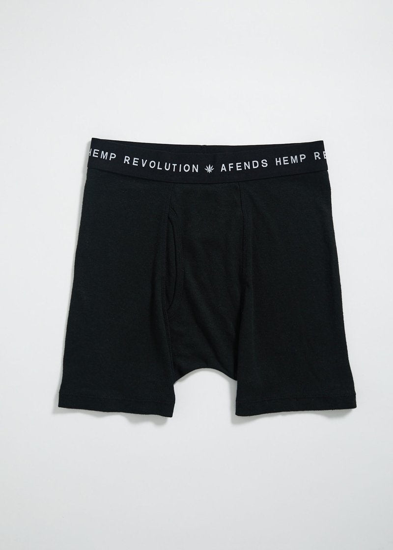 Hemp Boxer Briefs - Black