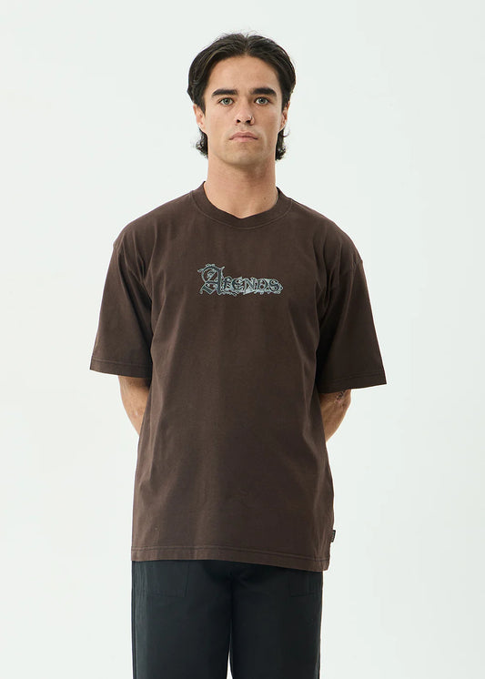 Labyrinth - Boxy Tee - Coffee