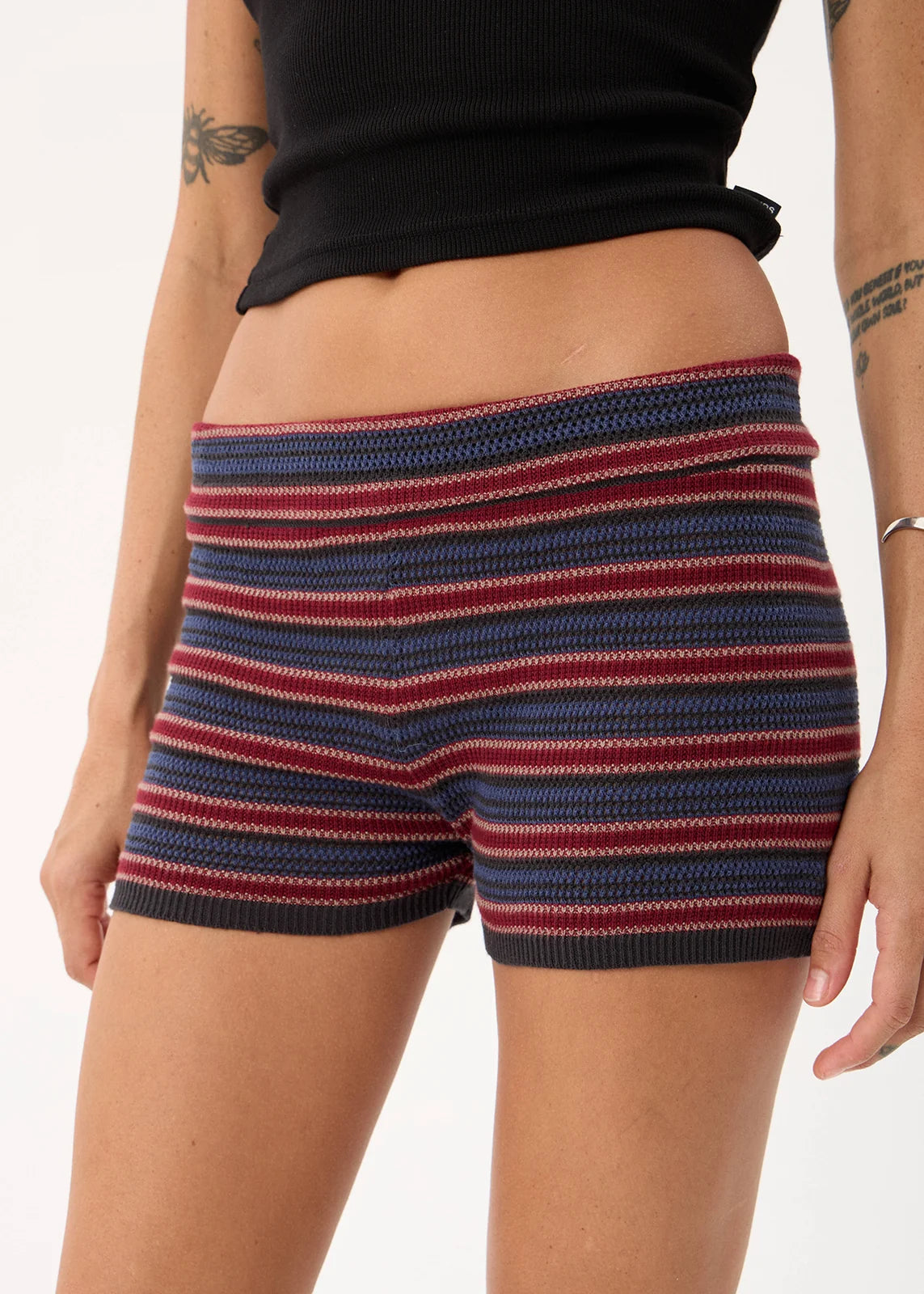 Pippa Organic Knit Short - Club Stripe