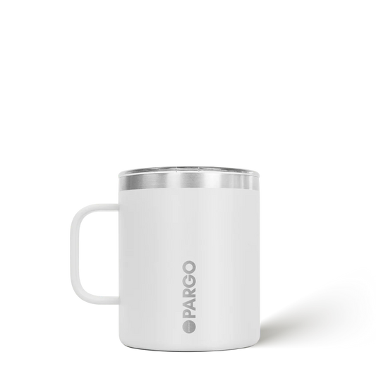 12oz Insulated Mug - Bone White