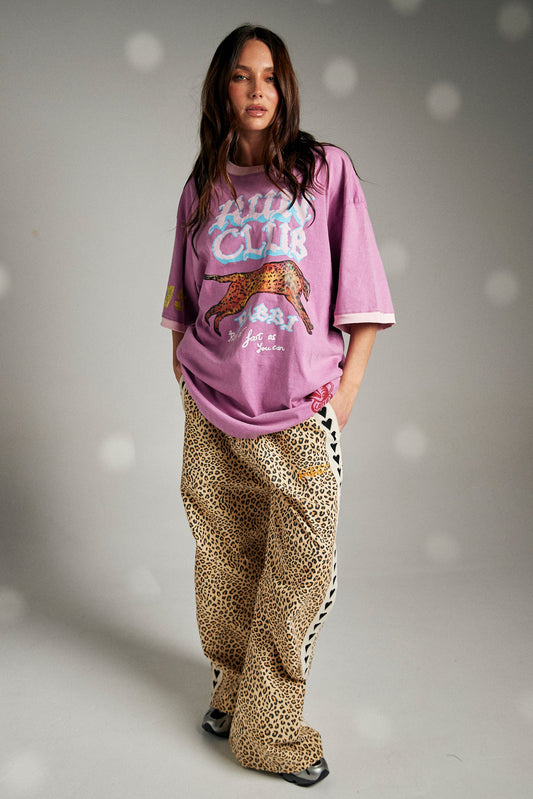 The Very Oversized Run Club Tee - Pink