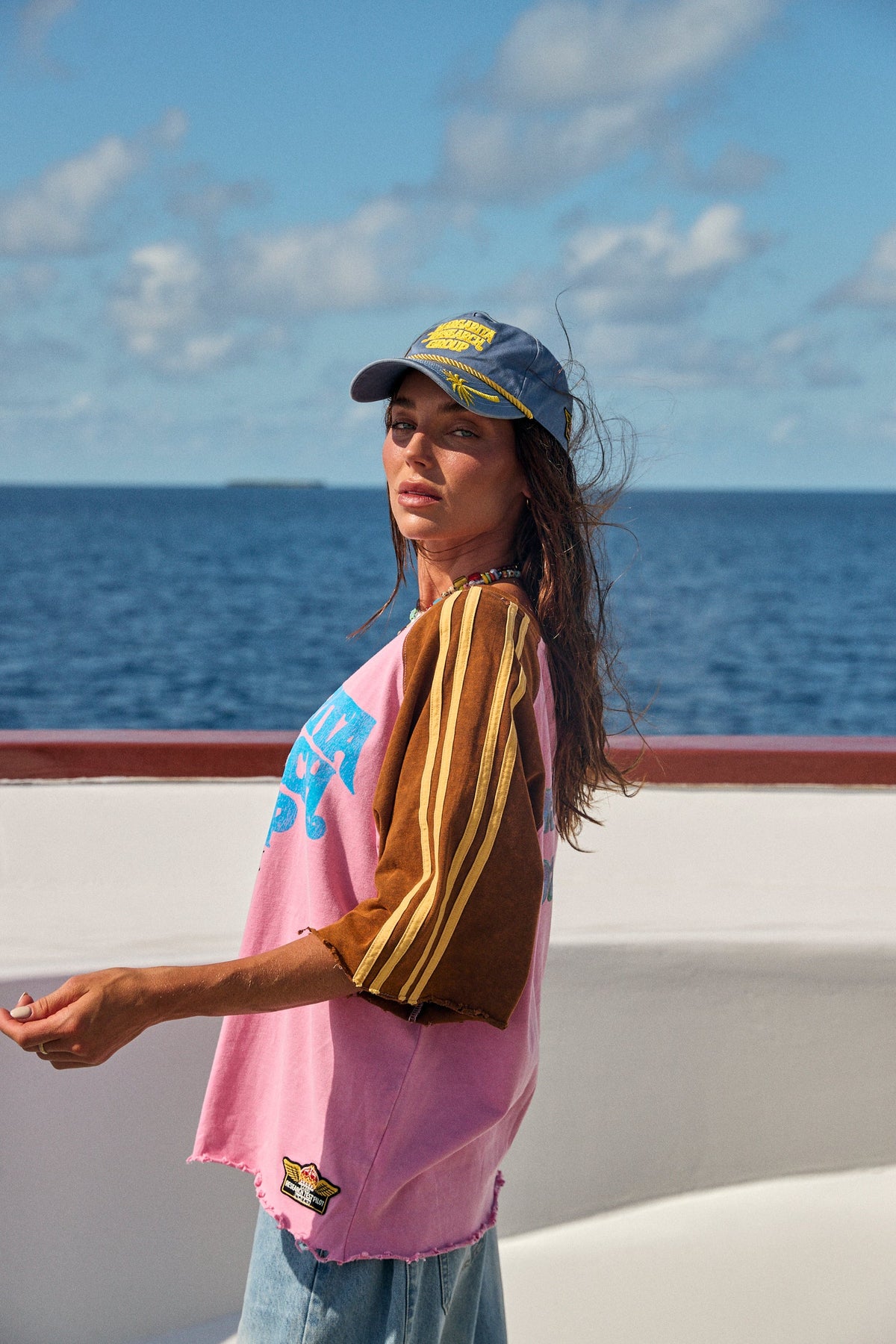 Sabbi Margie Research Group Tee - Pink - NZ | Everyone’s Store Raglan