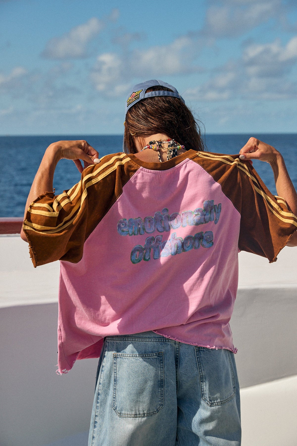 Sabbi Margie Research Group Tee - Pink - NZ | Everyone’s Store Raglan