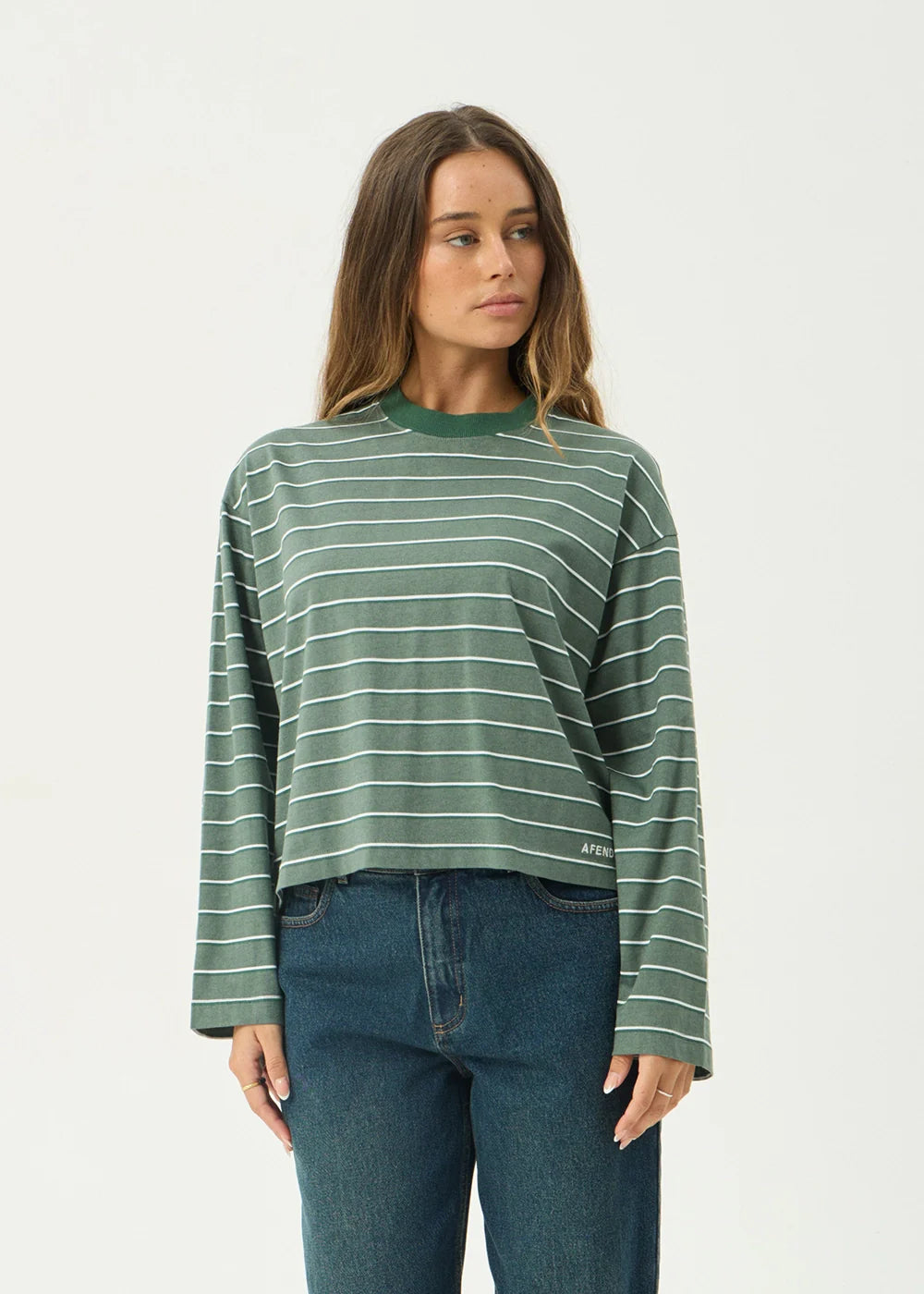 Altitude - Long Sleeve Tee - Pine Stripe