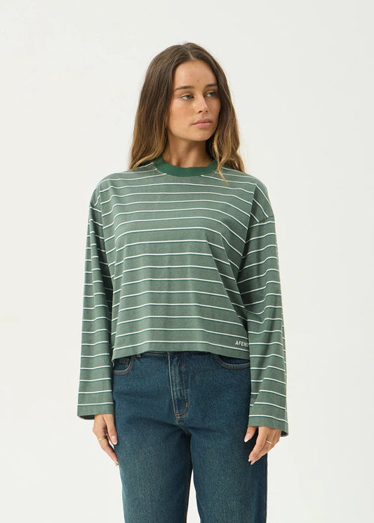 Altitude - Long Sleeve Tee - Pine Stripe