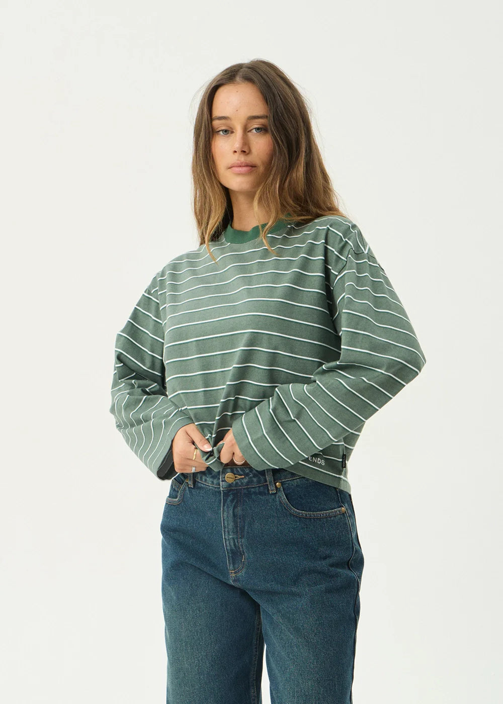 Altitude - Long Sleeve Tee - Pine Stripe
