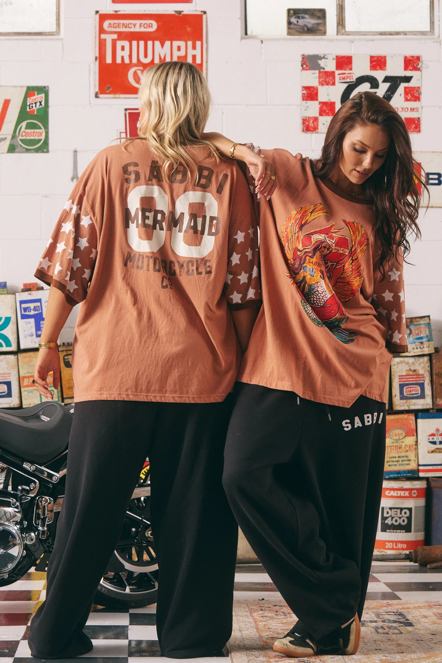 The Very Oversized Vintage Dream Big Brenda Tee - Clay
