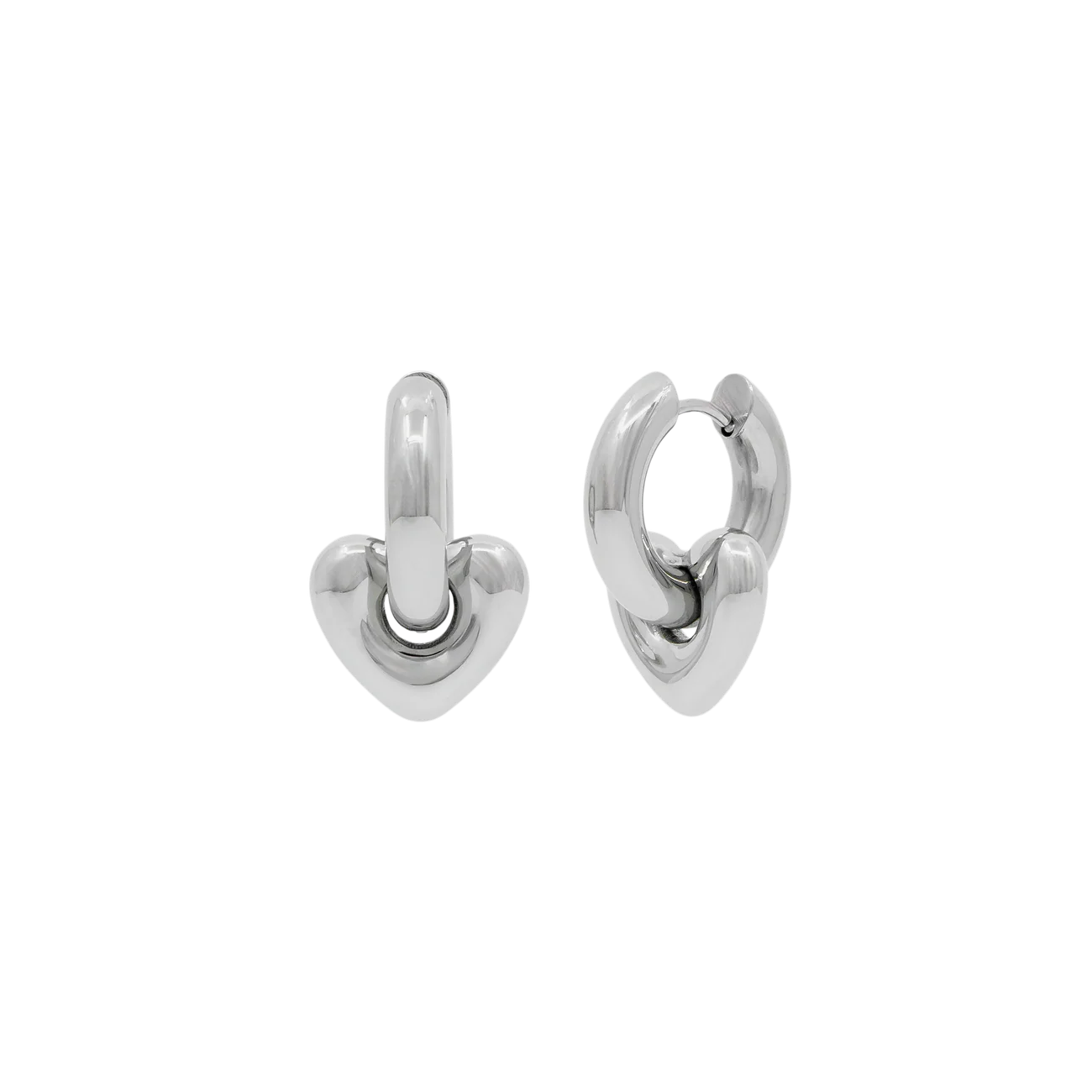 Romeo Earrings - Silver