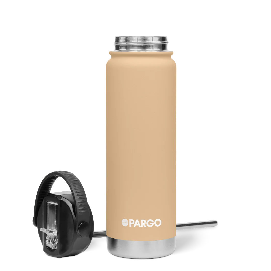 750ml Pargo Bottle - Straw Lid - Desert Sand