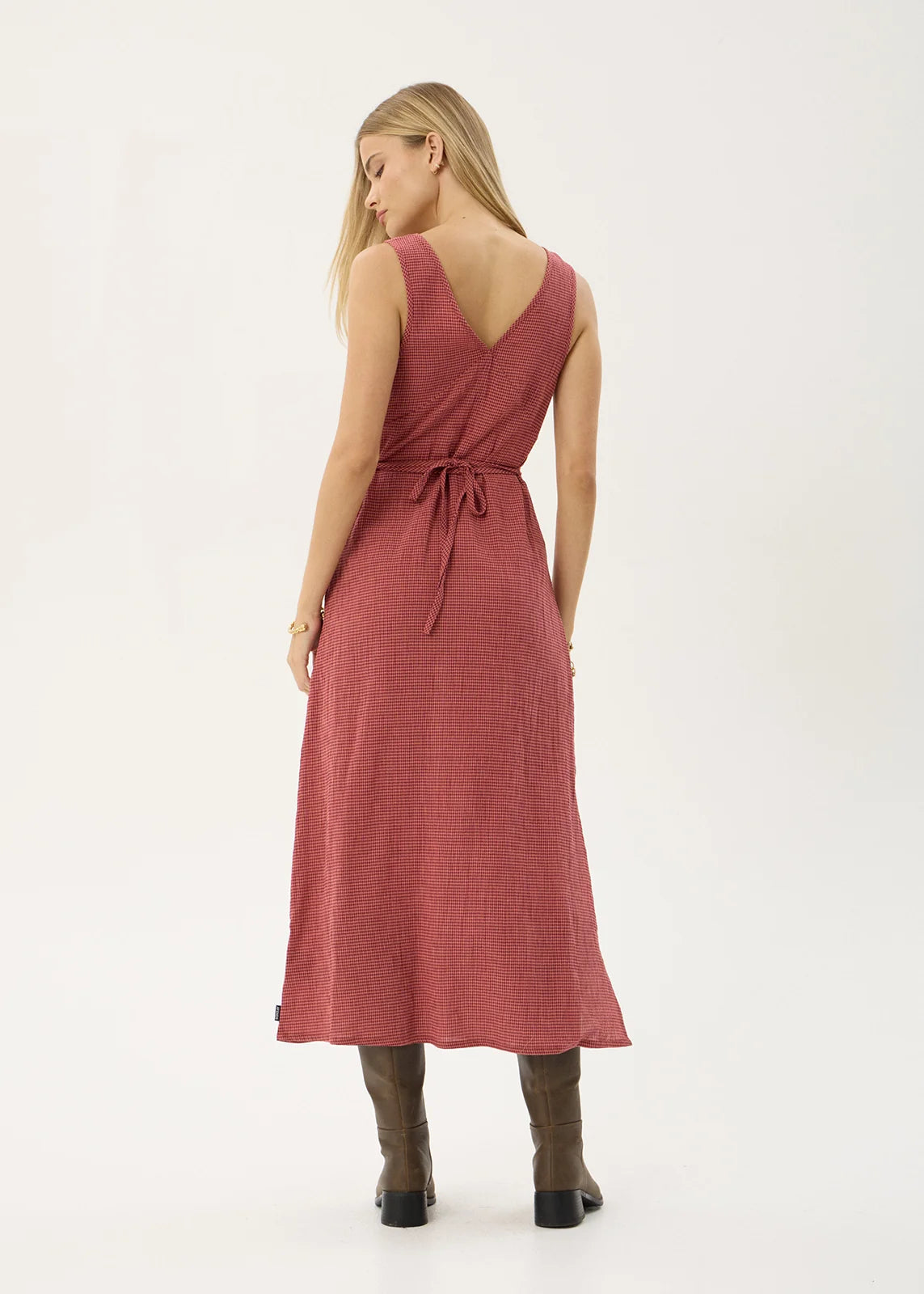Tully Maxi Dress - Indy Rose Check
