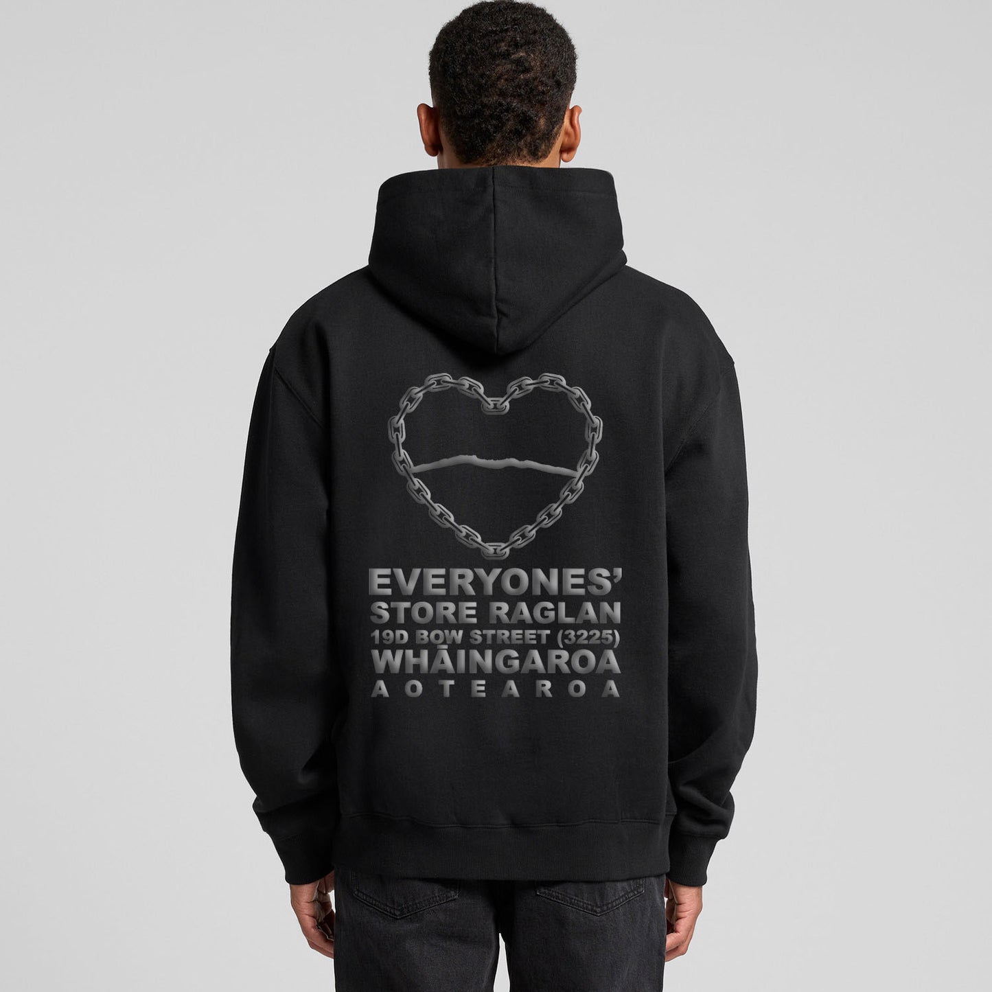 Karioi Hood - Black/Chrome