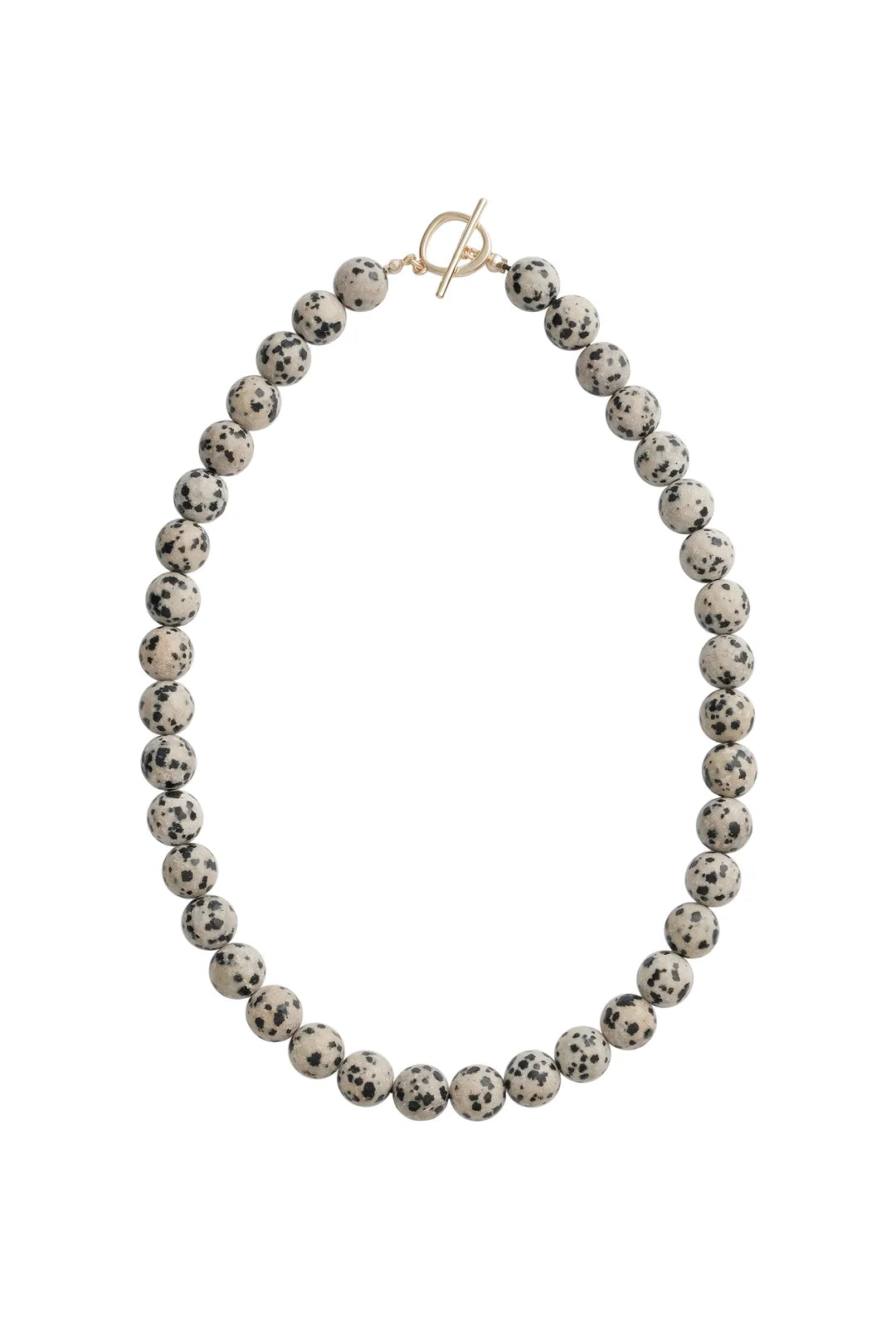 Dalmation Jasper Beaded Necklace