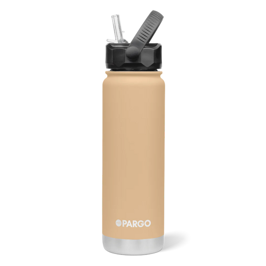 750ml Pargo Bottle - Straw Lid - Desert Sand