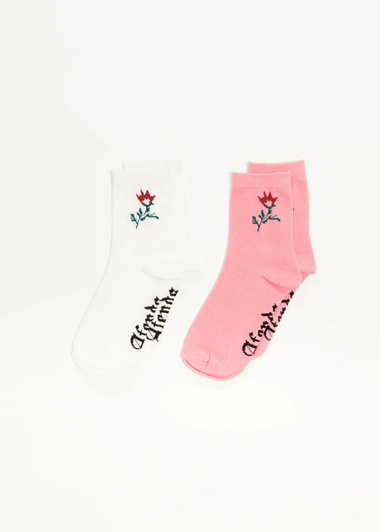 The Rose - Recycled Socks Two Pack