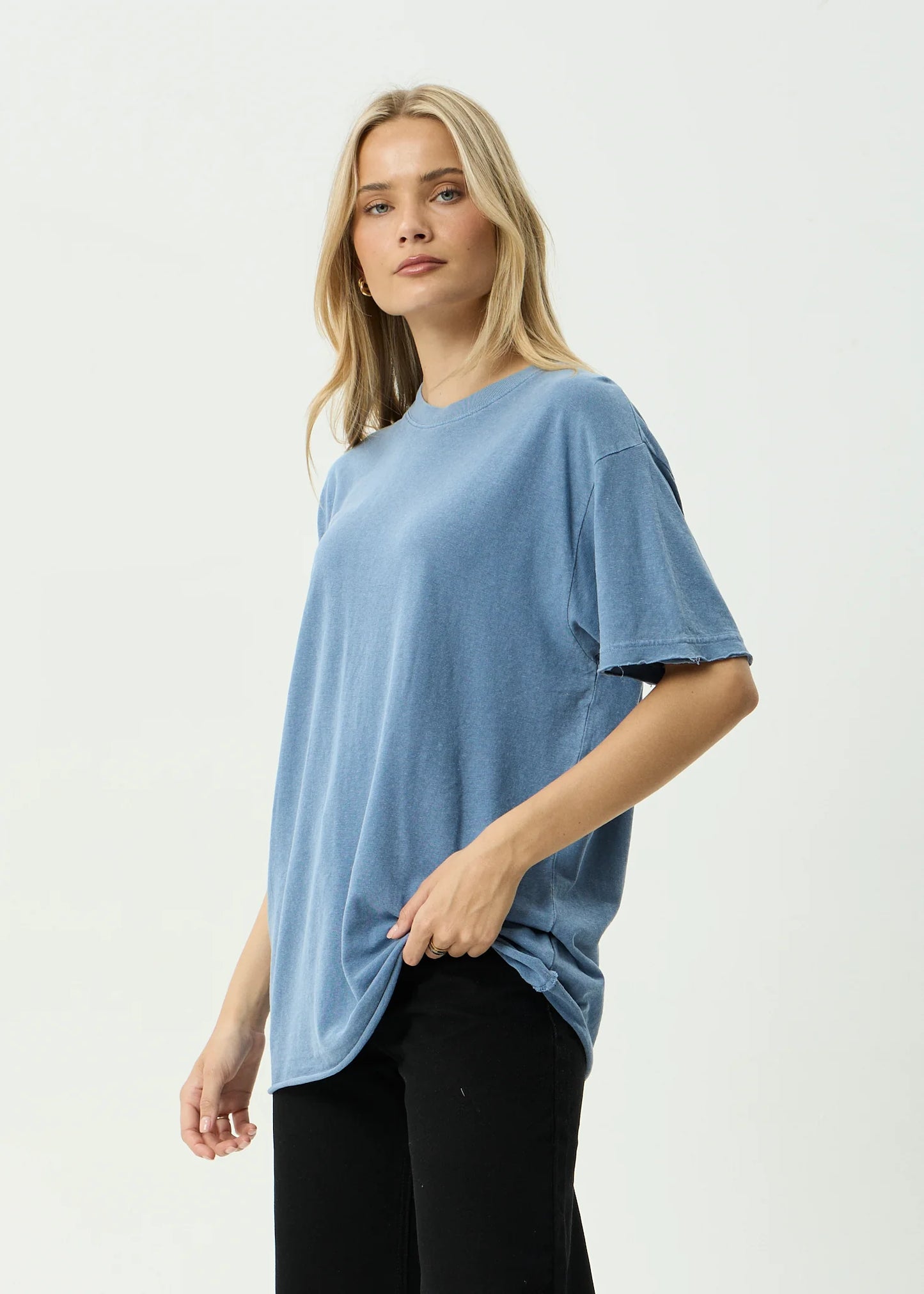Slay - Oversized Tee - Slate Blue