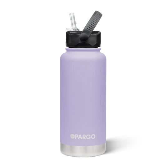 950ml Pargo Bottle - Straw Lid - Love Lilac