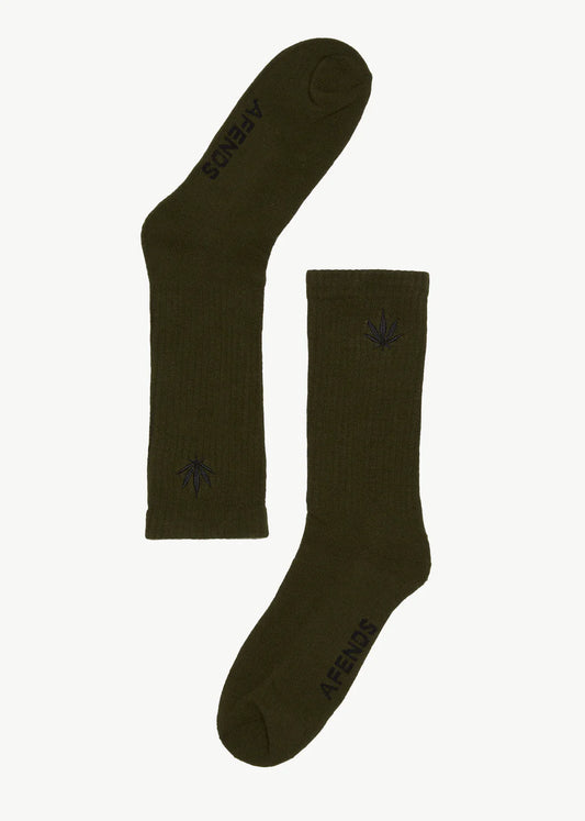 Happy Hemp Socks - Military