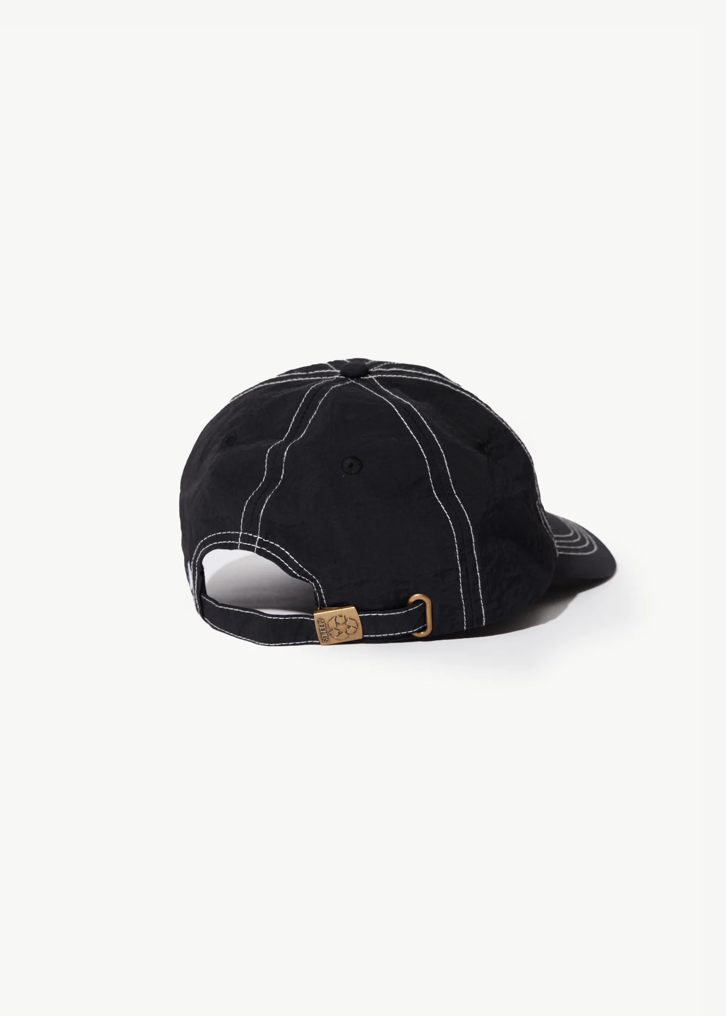 Vinyl Six Panel Cap - Black