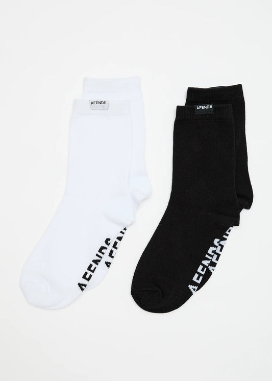 Basis Recycled Socks - Two Pack
