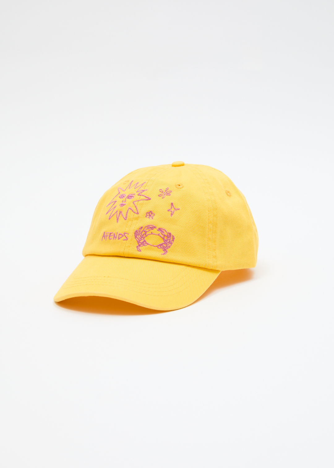 Sunbake - Panelled Cap - Lemon