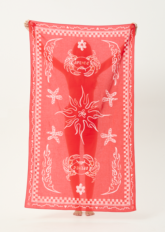 Calda - Sarong - Red