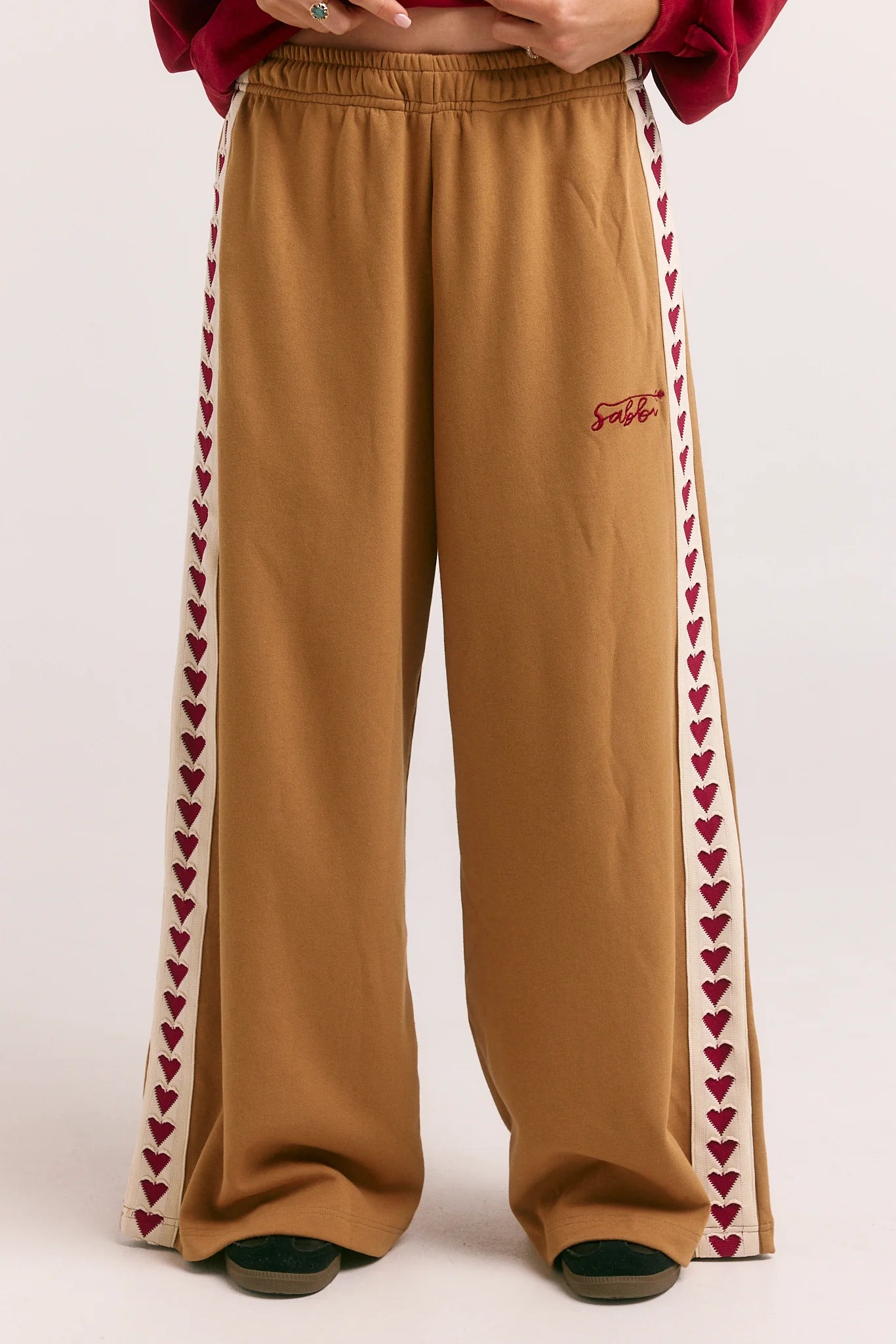 The Raving Hearts Pant - Caramel