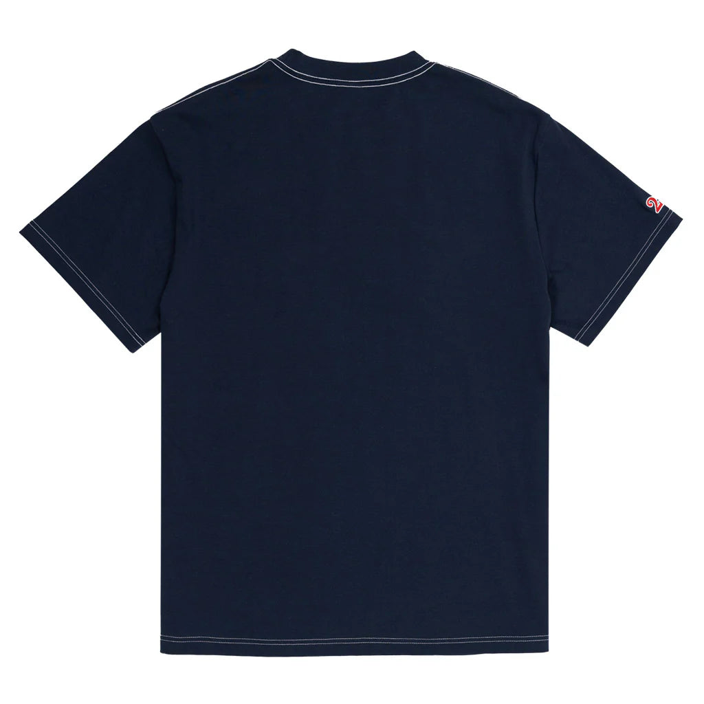 Arlington Double 450 Tee - Dark Navy