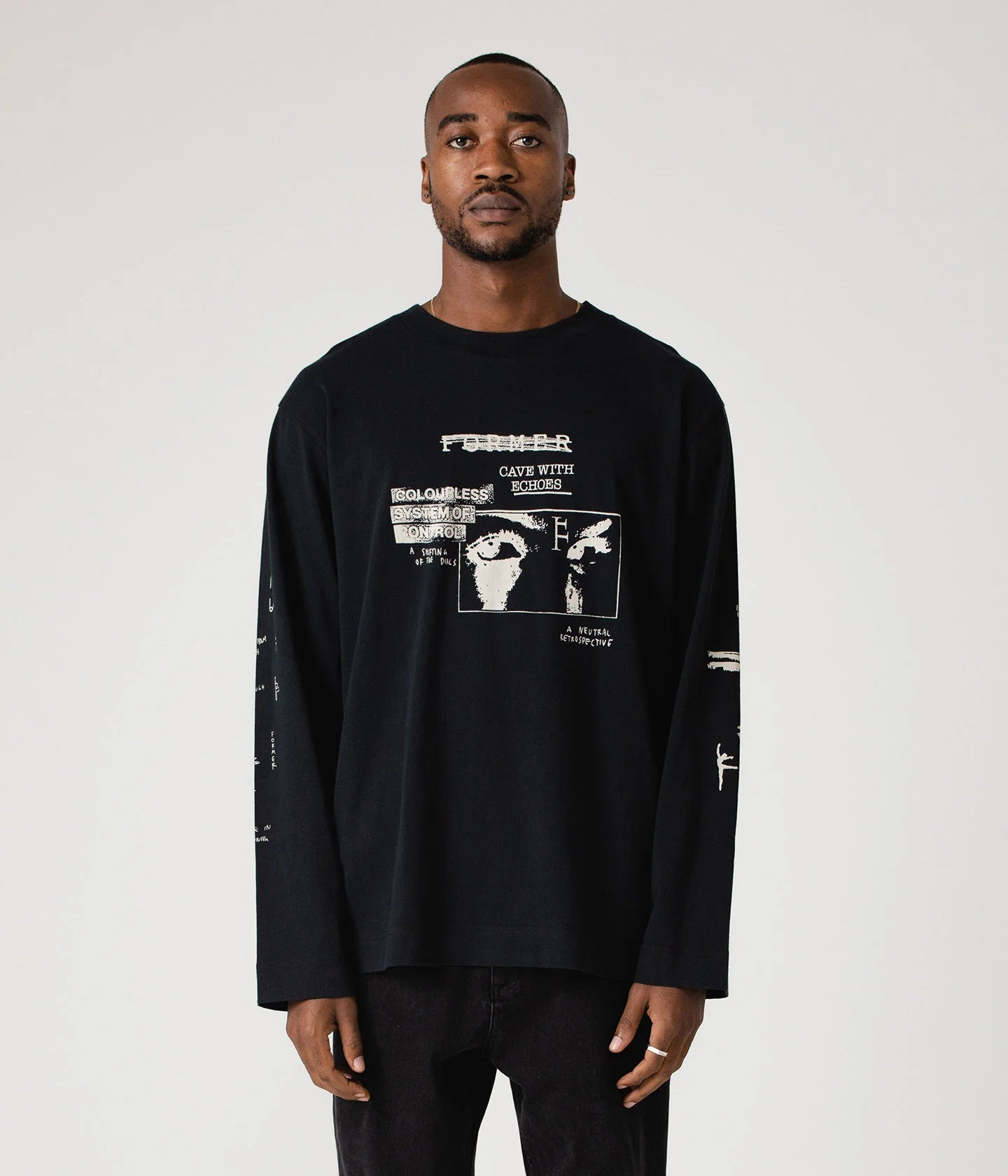 Shifting LS T-Shirt - Black