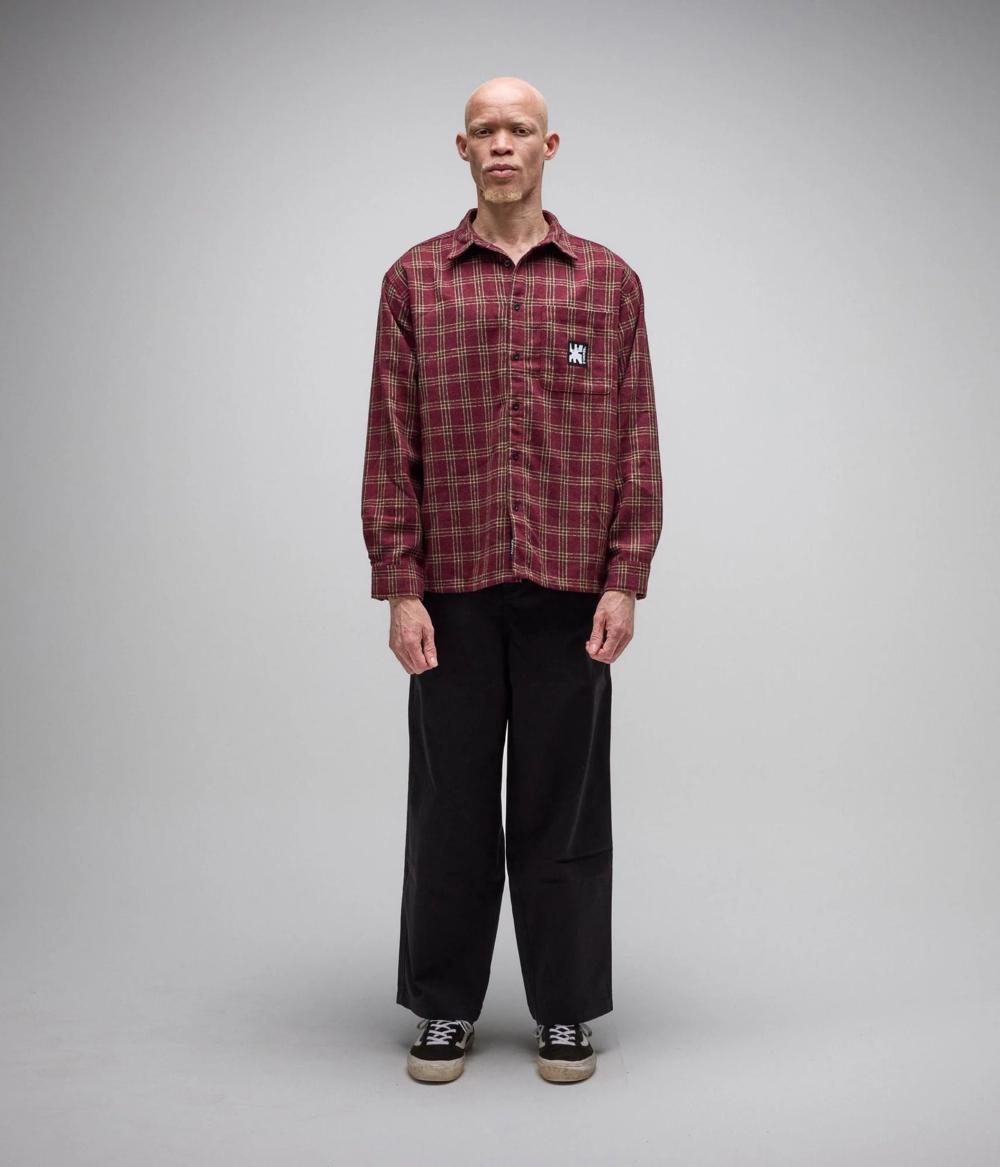 Reynolds Flannel LS Shirt - Red