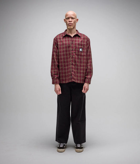 Reynolds Flannel LS Shirt - Red