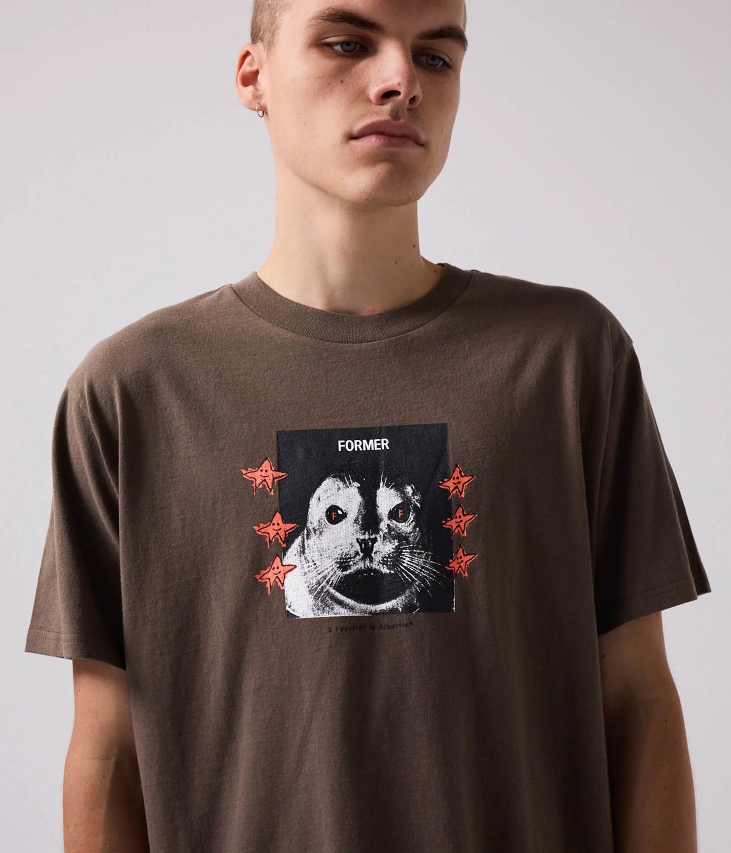 Pup Star T-Shirt - Peacan